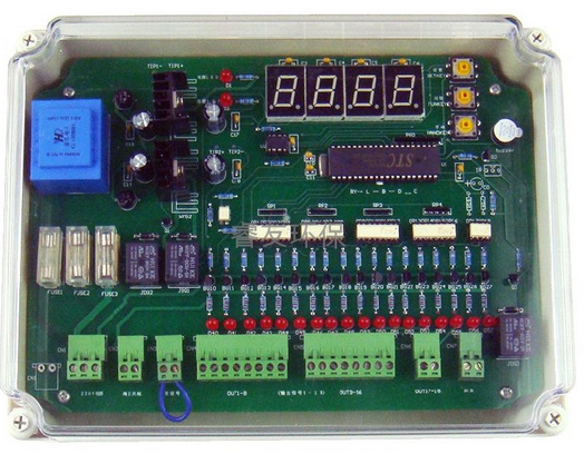 安装在脉冲布袋除尘器上的脉冲控制仪