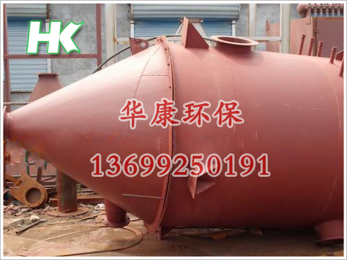 生产现场摆放的结构紧凑、应用广泛的ZC机械回转反吹袋式除尘器